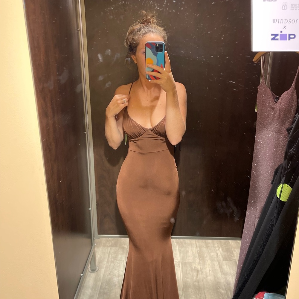 Windsor Brown Dress